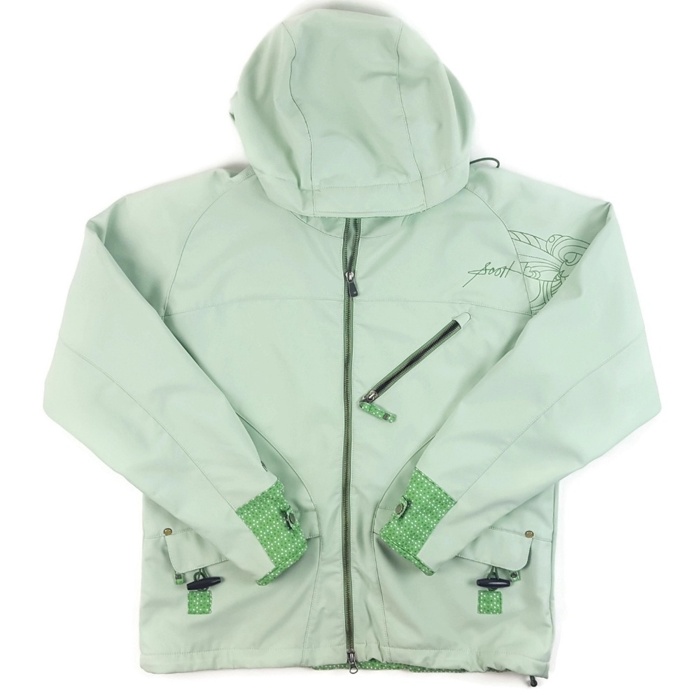 SCOTT Winter Outdoor Fleece Lined Hooded Jacket